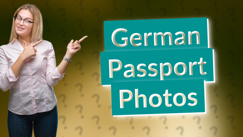 German Passport Photos