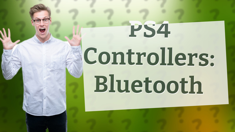 PS4 Controllers: Bluetooth