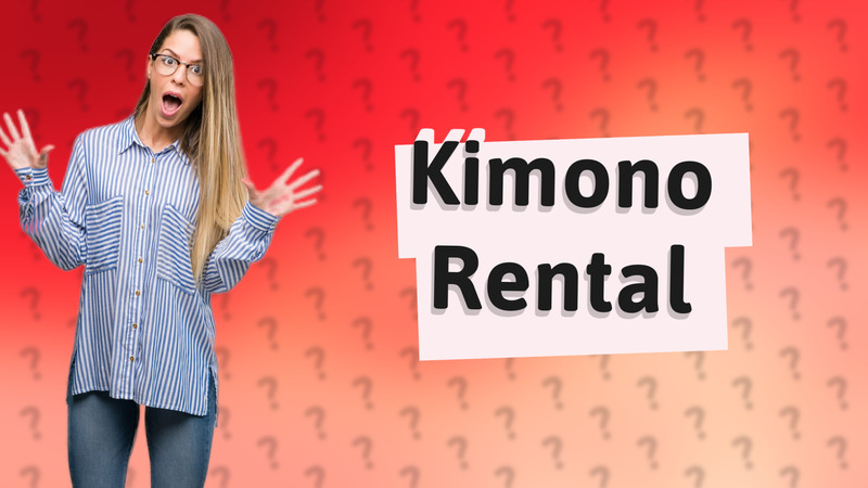 Kimono Rental