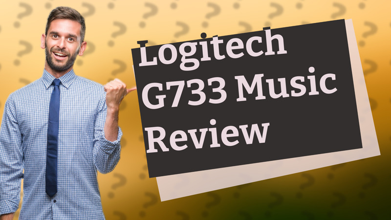 Logitech G733 Music Review