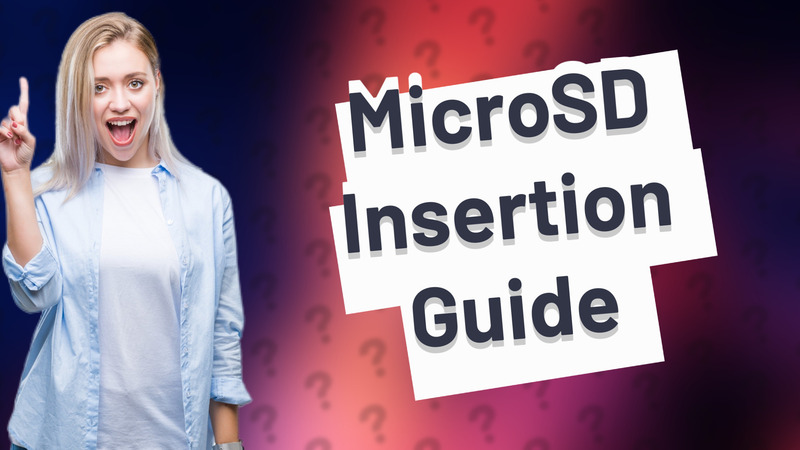 MicroSD Insertion Guide
