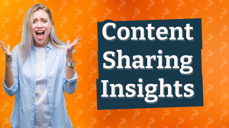 Content Sharing Insights
