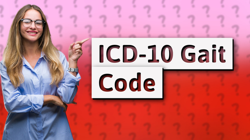 ICD-10 Gait Code