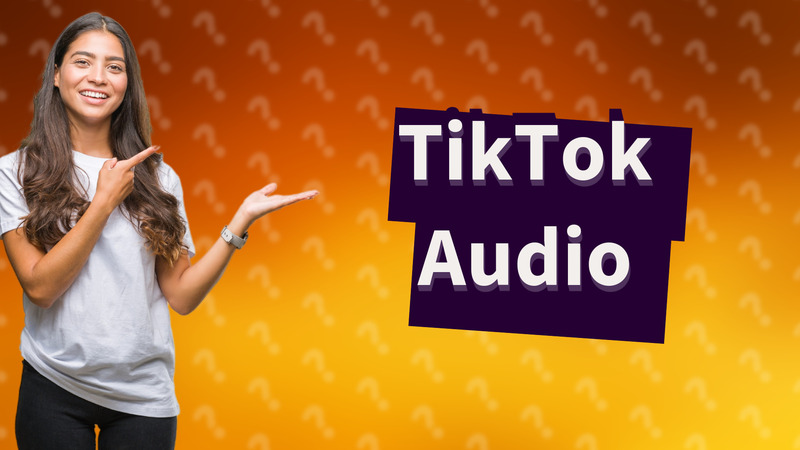 TikTok Audio