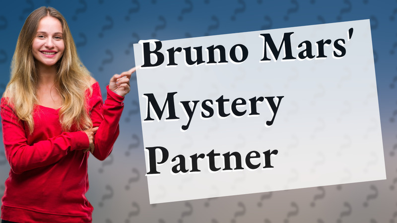 Bruno Mars' Mystery Partner