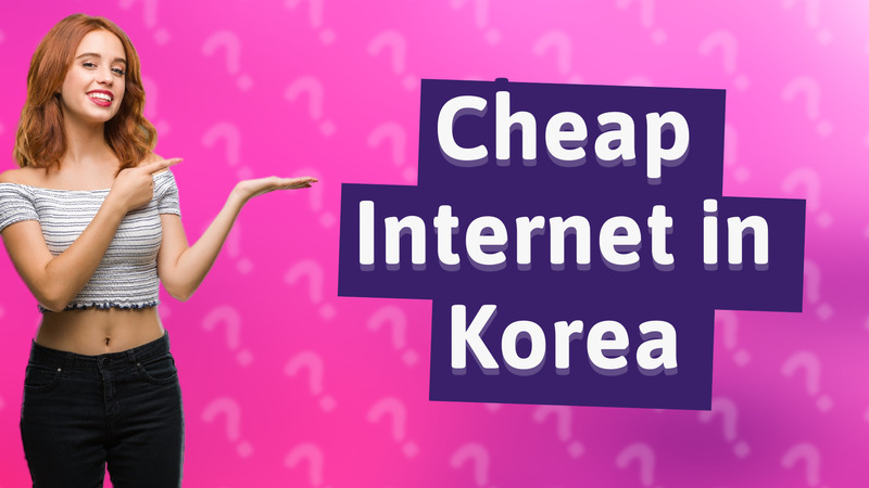 Cheap Internet in Korea