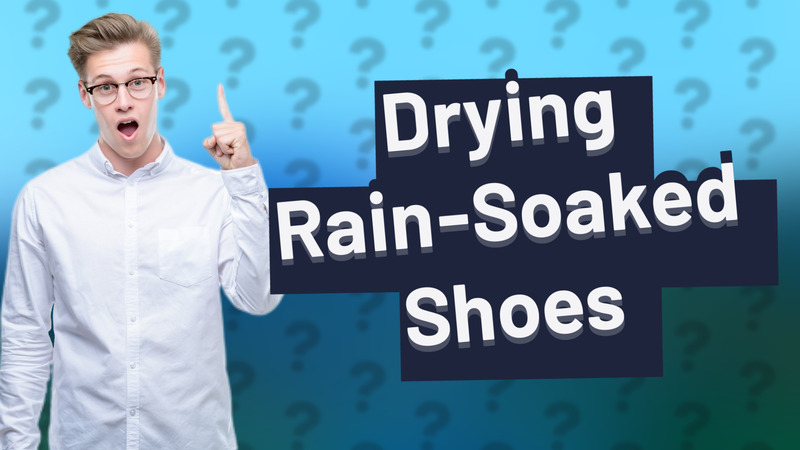 Drying Rain-Soaked Shoes
