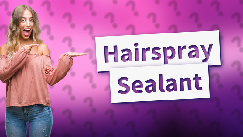Hairspray Sealant