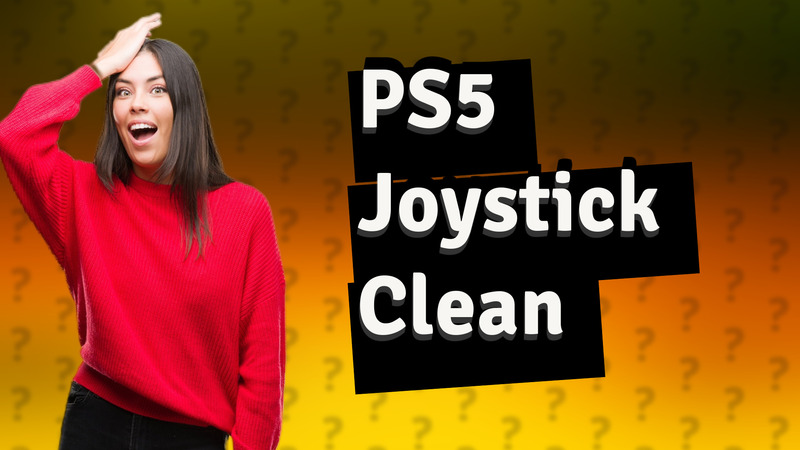 PS5 Joystick Clean