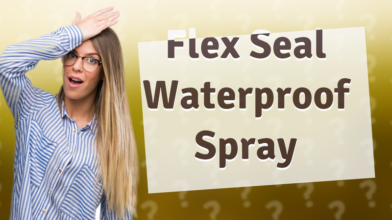 Flex Seal Waterproof Spray