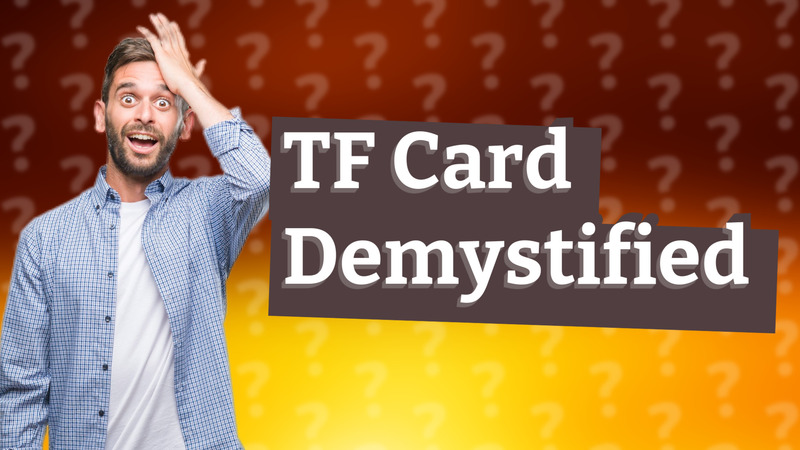 TF Card Demystified