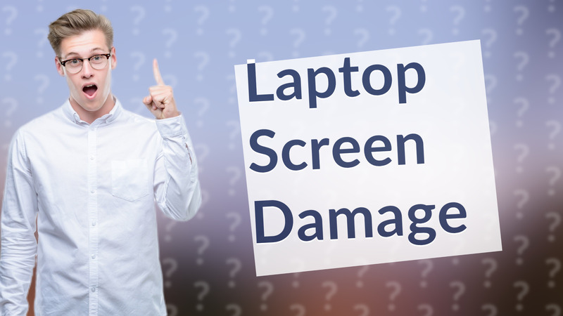 Laptop Screen Damage