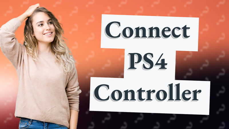 Connect PS4 Controller