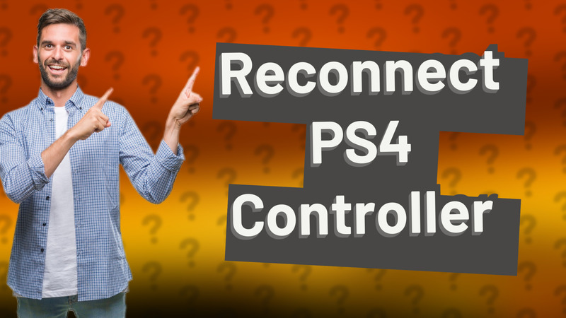 Reconnect PS4 Controller