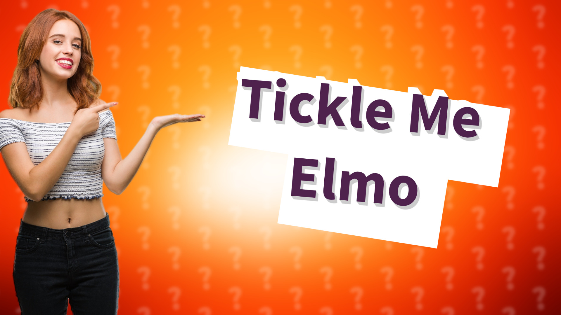 Tickle Me Elmo