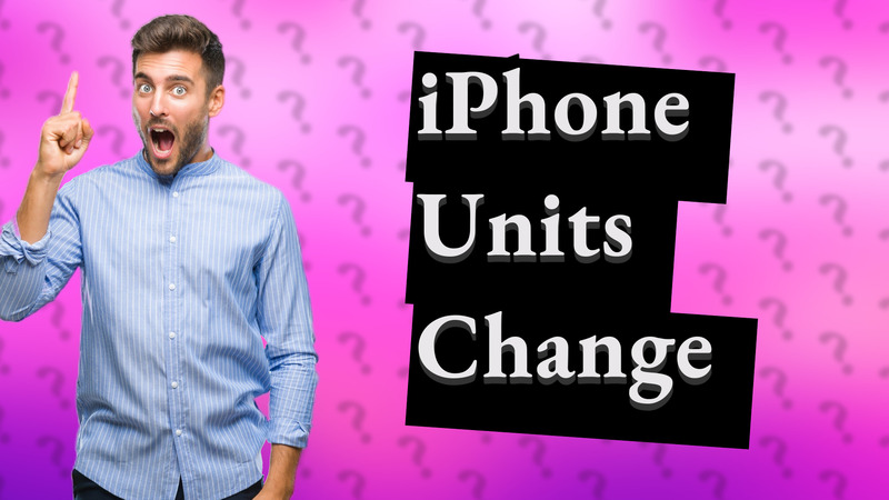iPhone Units Change