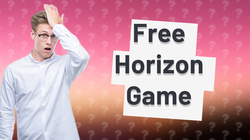 Free Horizon Game