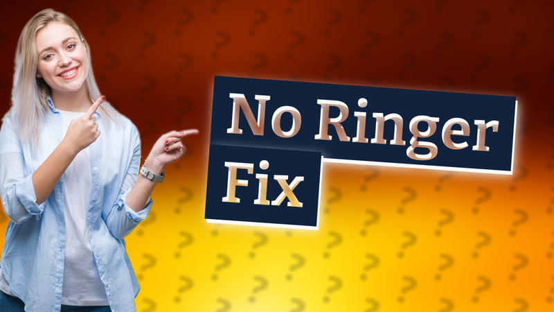 No Ringer Fix