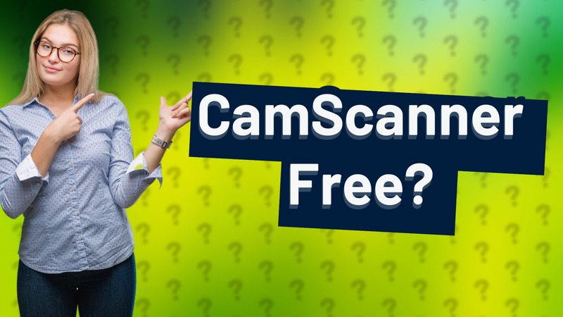 CamScanner Free?