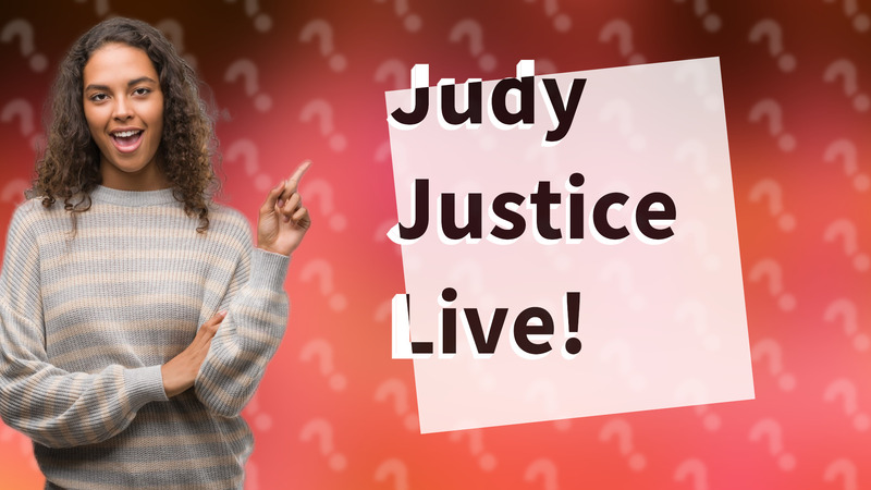 Judy Justice Live!