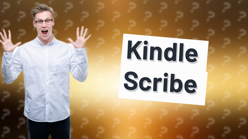 Kindle Scribe