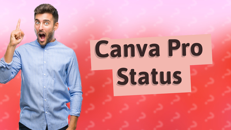 Canva Pro Status