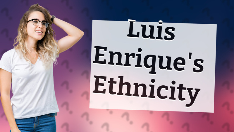 Luis Enrique's Ethnicity