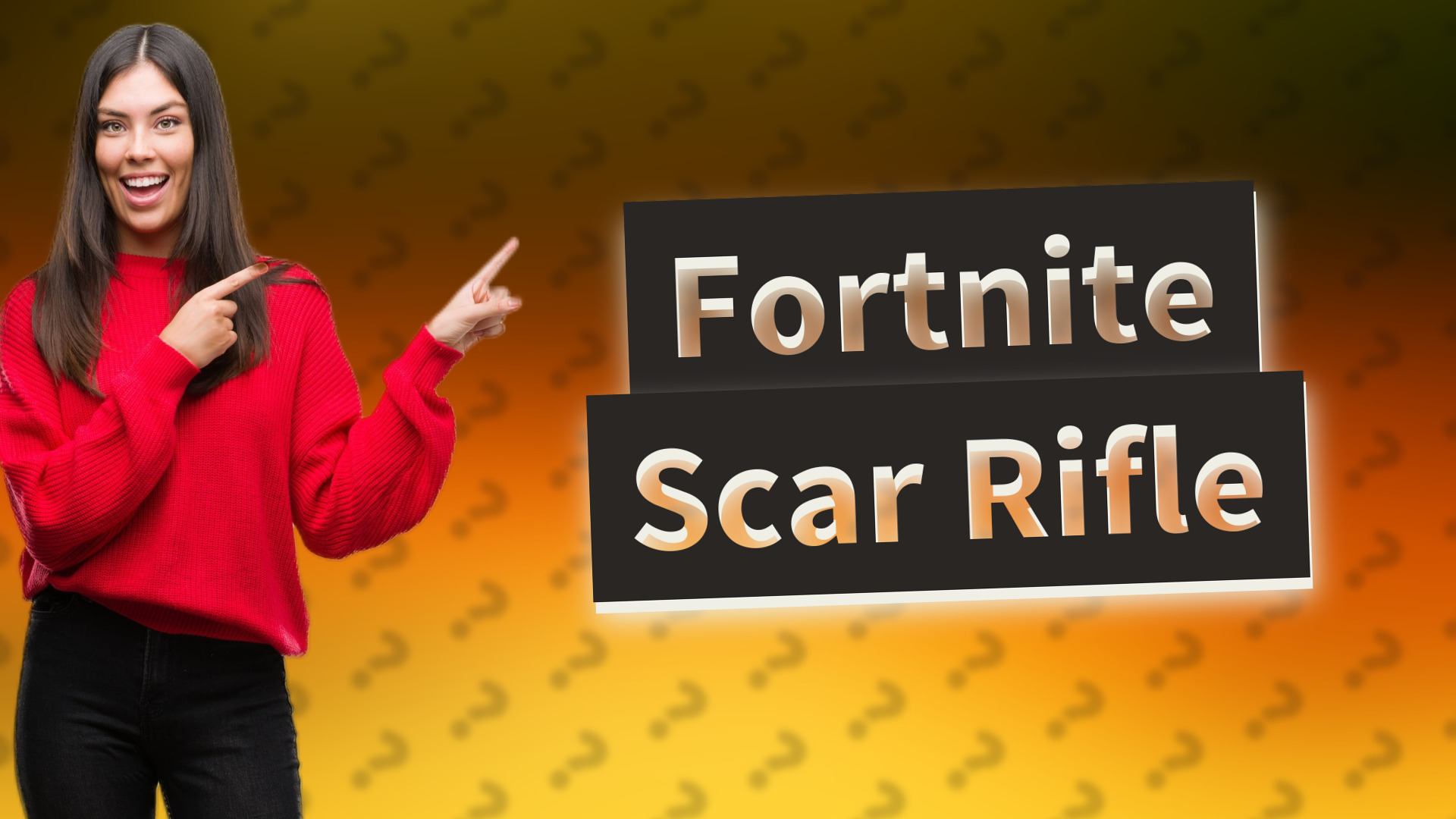 Fortnite Scar Rifle