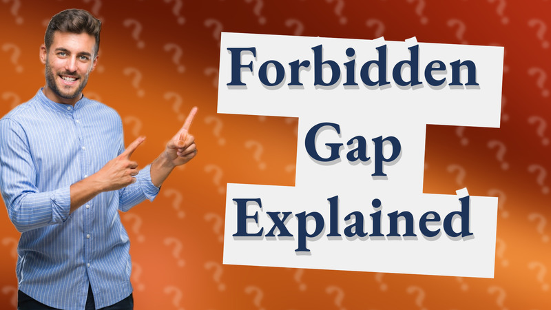 Forbidden Gap Explained