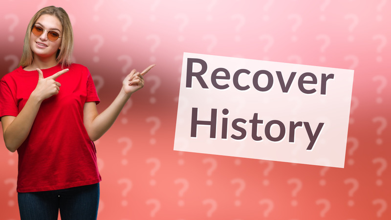 Recover History