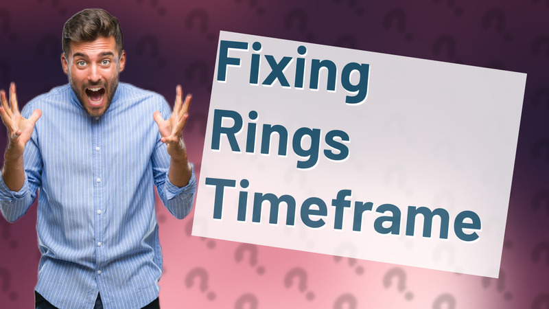 Fixing Rings Timeframe