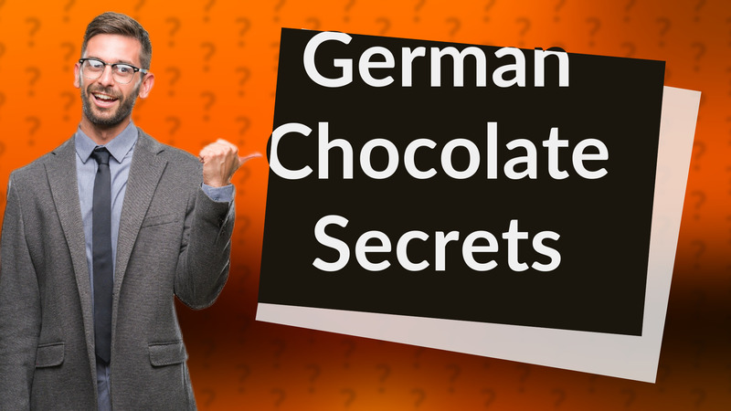 German Chocolate Secrets