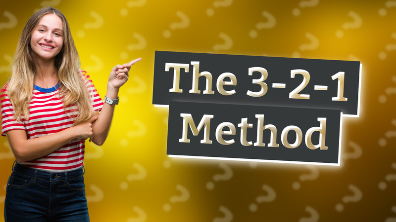 The 3-2-1 Method