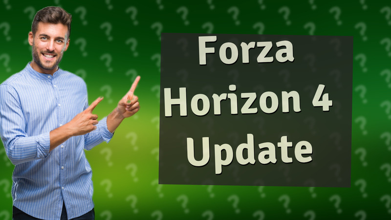 Forza Horizon 4 Update