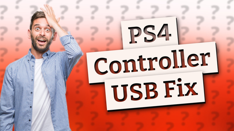 PS4 Controller USB Fix