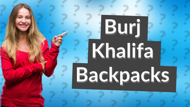 Burj Khalifa Backpacks