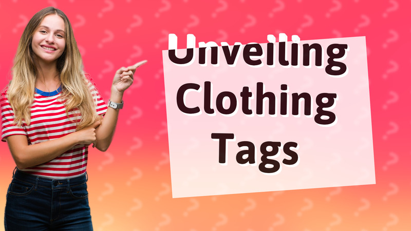 Unveiling Clothing Tags