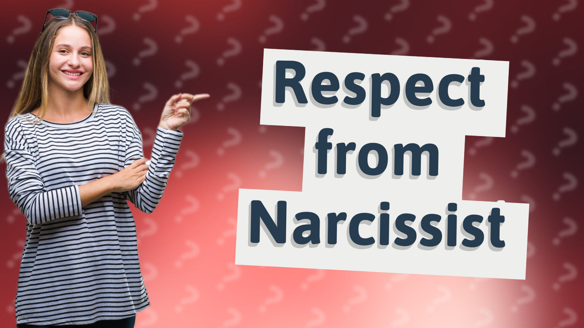 Respect from Narcissist