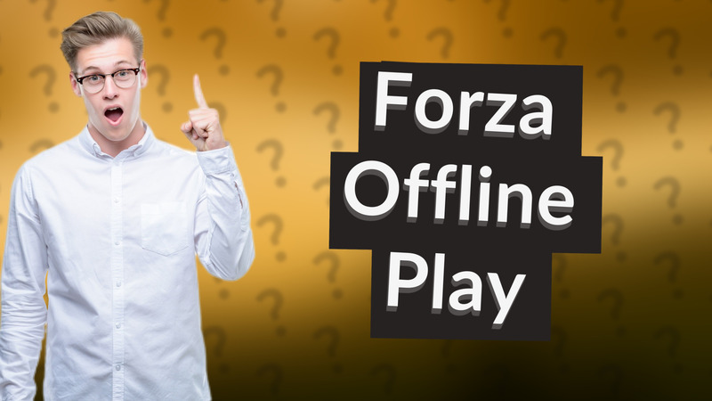 Forza Offline Play