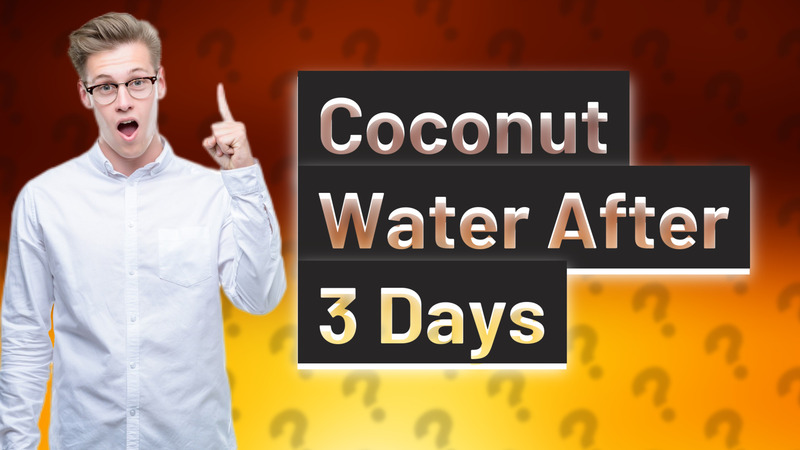 Coconut Water After 3 Days
