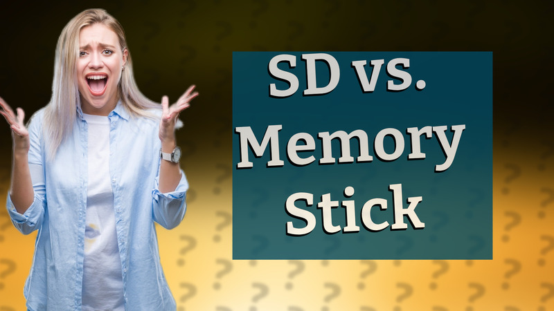 SD vs. Memory Stick