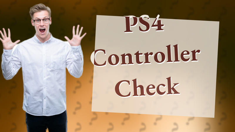 PS4 Controller Check