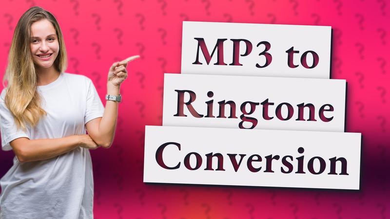 MP3 to Ringtone Conversion