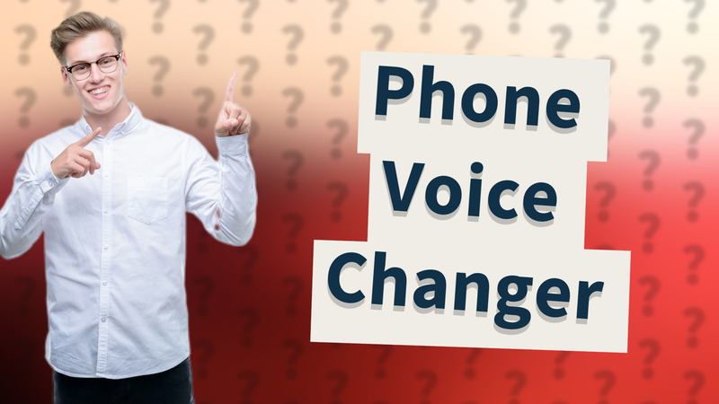 Phone Voice Changer