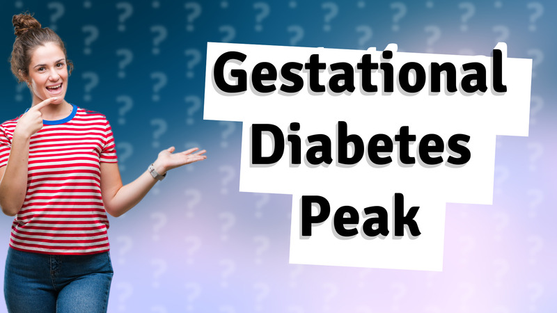 Gestational Diabetes Peak