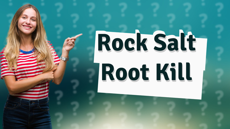 Rock Salt Root Kill