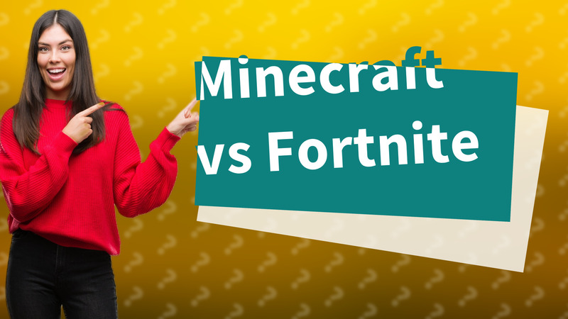 Minecraft vs Fortnite