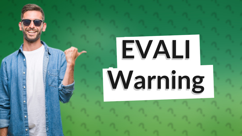 EVALI Warning