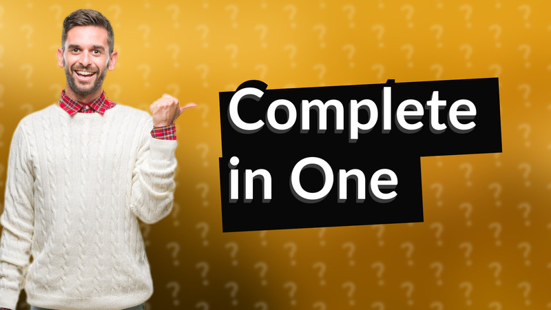Complete in One