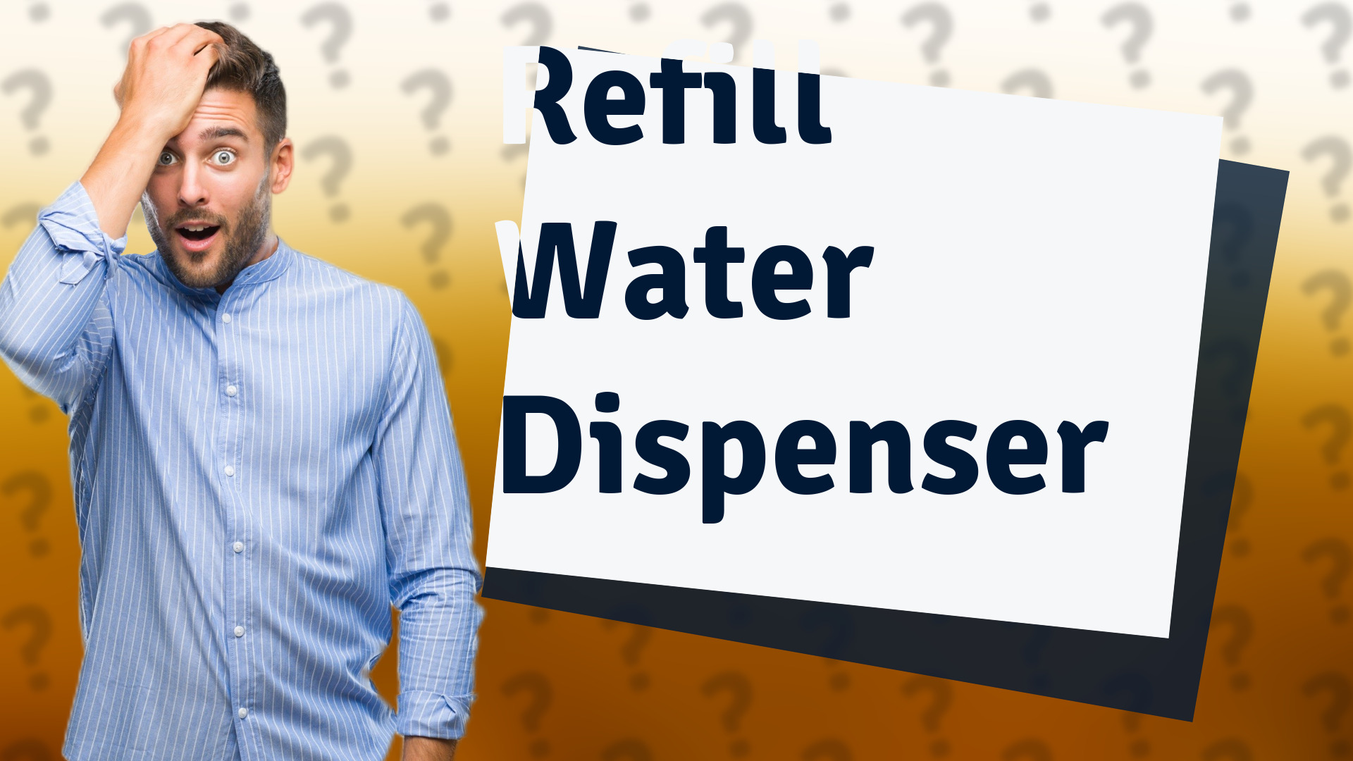Refill Water Dispenser